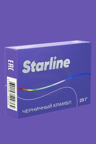 Табак Starline Черничный крамбл